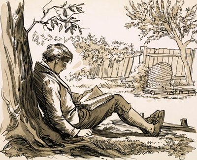 Il naturalista David Douglas fu ispirato a esplorare leggendo Robinson Crusoe da English School