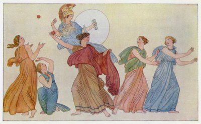 Nausicaa che lancia la palla da English School