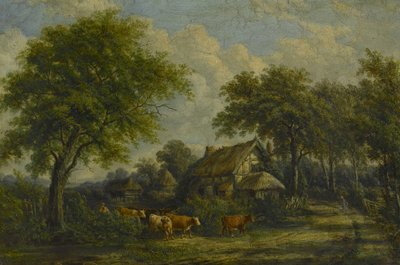 Vicino a Berkswell, c.1850 da English School