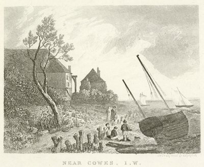 Vicino a Cowes, Isola di Wight da English School
