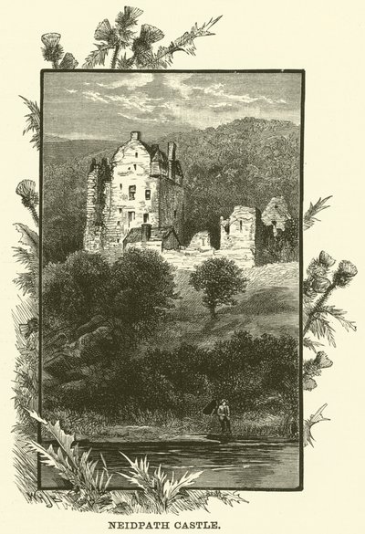 Castello di Neidpath da English School