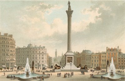 Monumento a Nelson - Trafalgar Square da English School