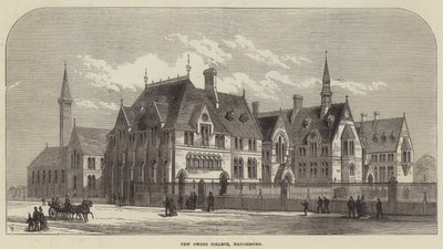 Nuovo Owens College, Manchester da English School