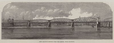 Nuovo ponte ferroviario sul Reno, vicino a Magonza da English School