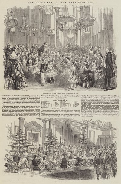 La vigilia di Capodanno, alla Mansion-House da English School