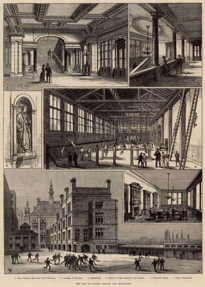 Nuovi edifici della City of London School da English School