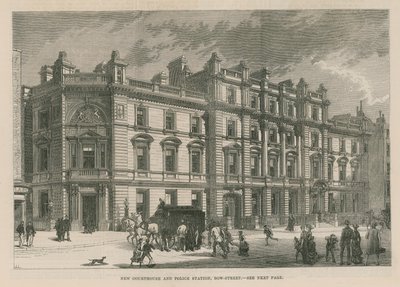 Nuovo tribunale e stazione di polizia in Bow Street da English School