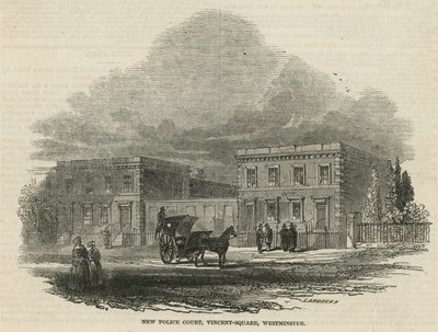 Nuovo tribunale di polizia in Vincent Square da English School