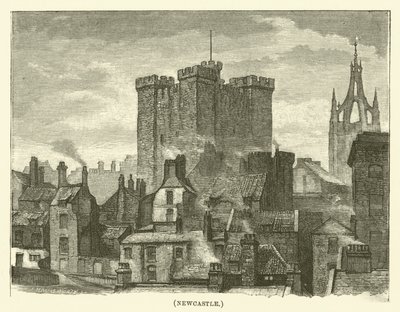 Newcastle (incisione) da English School