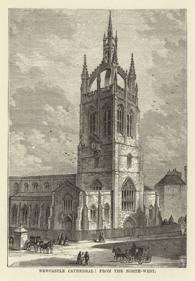 Cattedrale di Newcastle da nord-ovest da English School