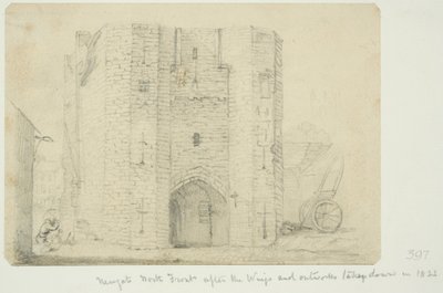 Newgate, fronte nord da English School