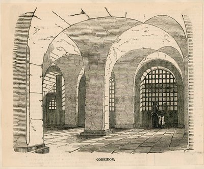 Prigione di Newgate - Corridoio da English School