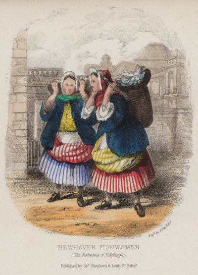 Donne pescatrici di Newhaven, Edimburgo da English School
