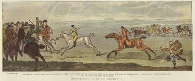 Newmarket al tempo di Giorgio I da English School