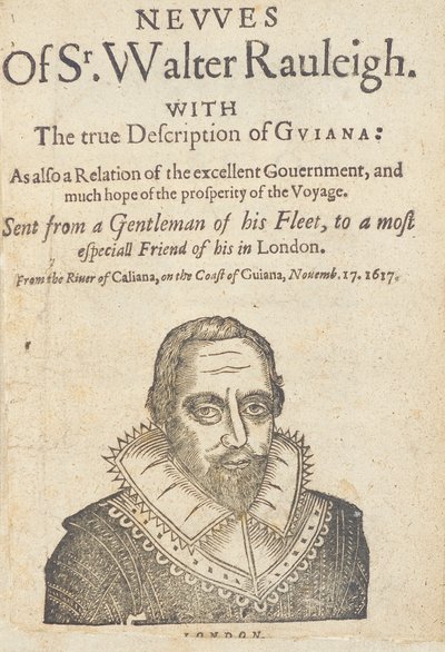 Notizie di Sir Walter Raleigh da English School