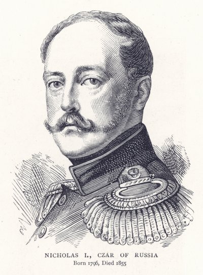 Nicola I, Zar di Russia da English School