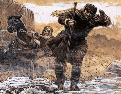 Nikolkai Prjevalsky incontrò il primo terrore del deserto del Gobi quando una tempesta di sabbia lo inghiottì da English School