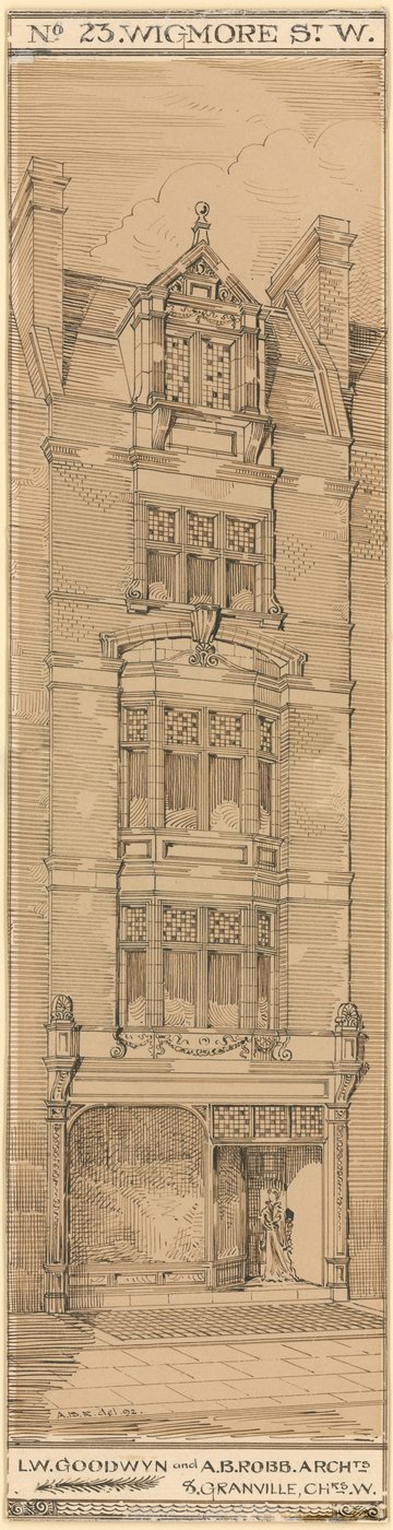 Numero 23 Wigmore Street, Londra da English School