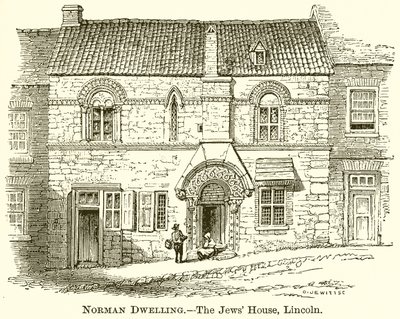 Abitazione normanna. La casa degli ebrei, Lincoln da English School