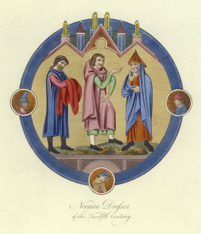 Abiti normanni del XII secolo da English School