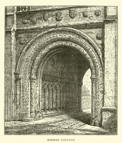Porta normanna da English School
