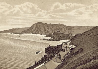 North Devon: Lantern Hill e Hillsboro, East Parade da English School