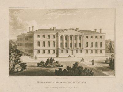 Vista nord-est del Highbury College da English School