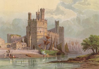 Nord del Galles, Castello di Carnarvon da English School