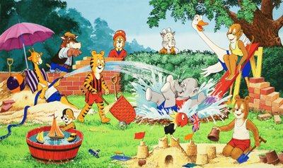 Animali del giardino d