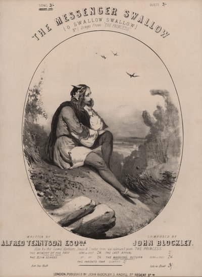 O Rondine Rondine, da La Principessa di Tennyson da English School