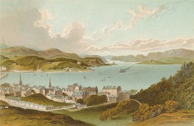 Baia di Oban e Sound of Kerrera da English School
