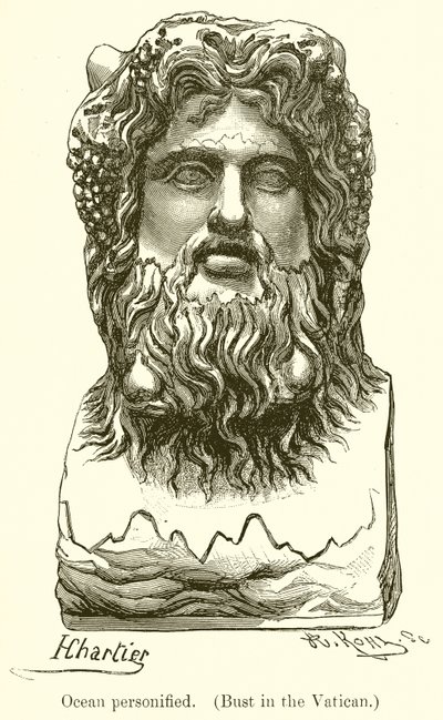 Oceano personificato (Busto nel Vaticano) da English School