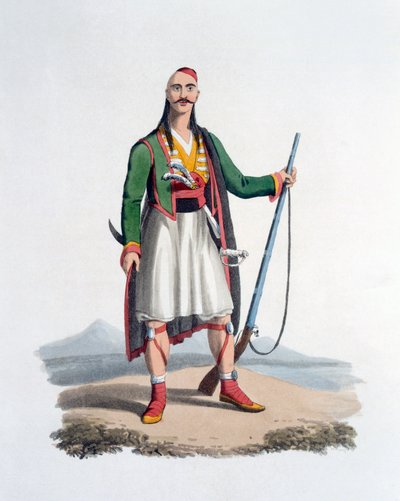 Ufficiale degli Spahis, 1818 da English School