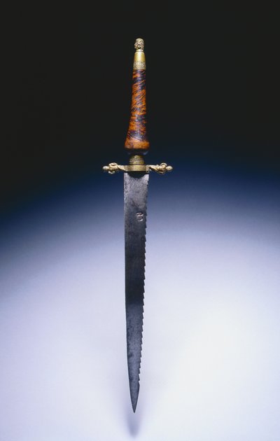 Baionetta a spina da ufficiale, c.1690 da English School