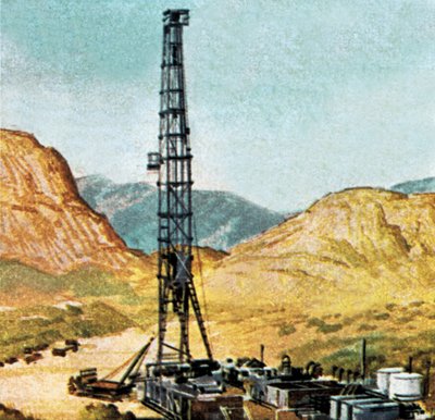 Impianto di perforazione petrolifera da English School