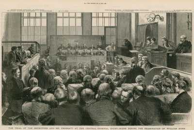 Old Bailey. Il processo dei detective e di Mr Froggatt. L