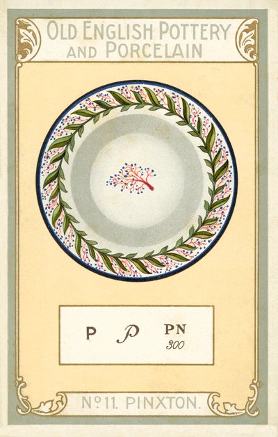 Vecchia ceramica e porcellana inglese: Pinxton da English School