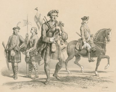 Vecchia Brigata delle Highlands e Guardia Reale da English School