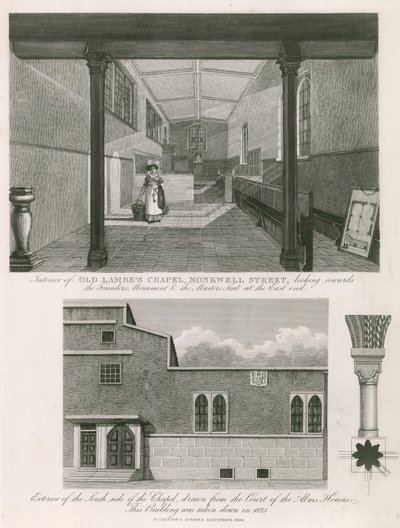 Vecchia Cappella di Lambes, Monkwell Street, Londra da English School