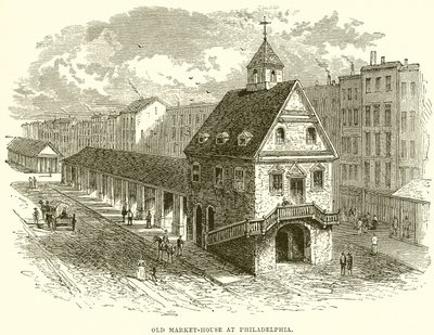 Vecchio mercato di Philadelphia da English School
