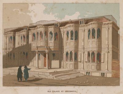 Vecchio Palazzo a Greenwich, Londra da English School
