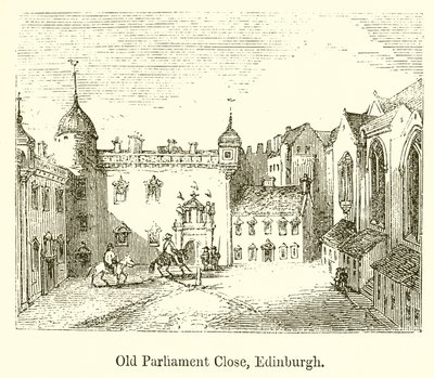 Vecchio Parlamento Close, Edimburgo da English School