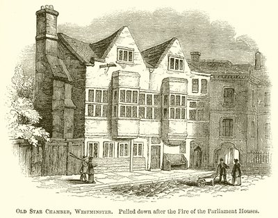 Vecchia Camera Stellata, Westminster da English School