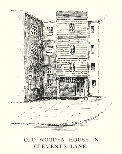 Vecchia casa di legno in Clement