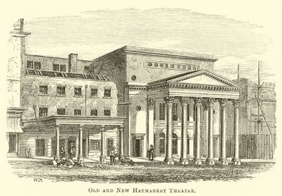 Vecchio e Nuovo Teatro Haymarket da English School