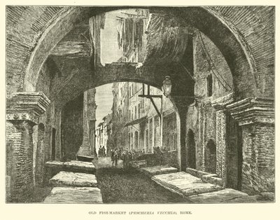 Vecchio mercato del pesce, Pescheria Vecchia, Roma da English School