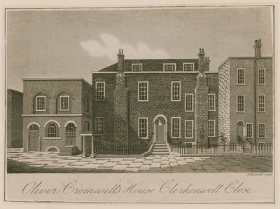 Casa di Oliver Cromwell, Clerkenwell Close, Londra da English School