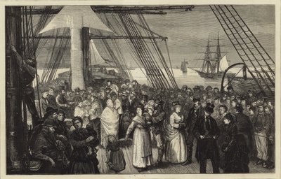A bordo di una nave di emigranti da English School