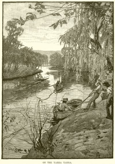 Sul fiume Yarra Yarra da English School