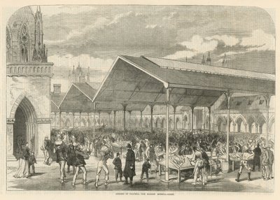 Apertura del mercato del pesce di Columbia a Bethnal Green da English School